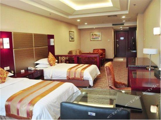 Hna Grand Hotel Shijingshan Peking Zimmer foto