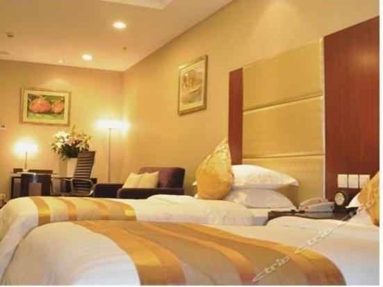 Hna Grand Hotel Shijingshan Peking Zimmer foto