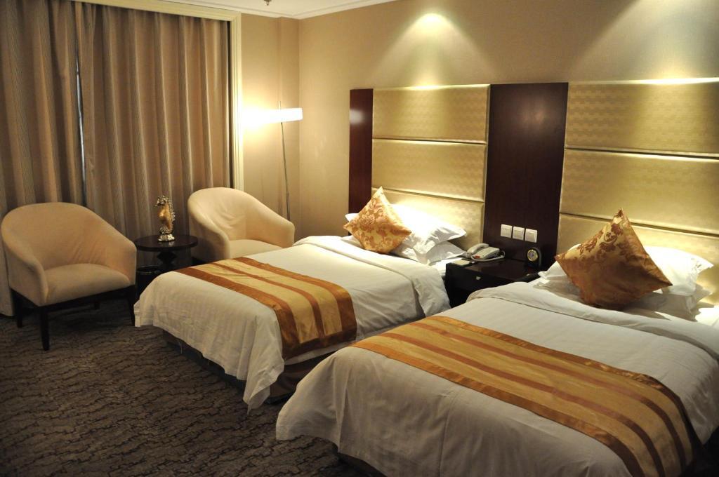 Hna Grand Hotel Shijingshan Peking Exterior foto